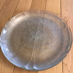 Elegant Glass 4 x ARCOROC ASPEN Leaf Dinner Plates 11”